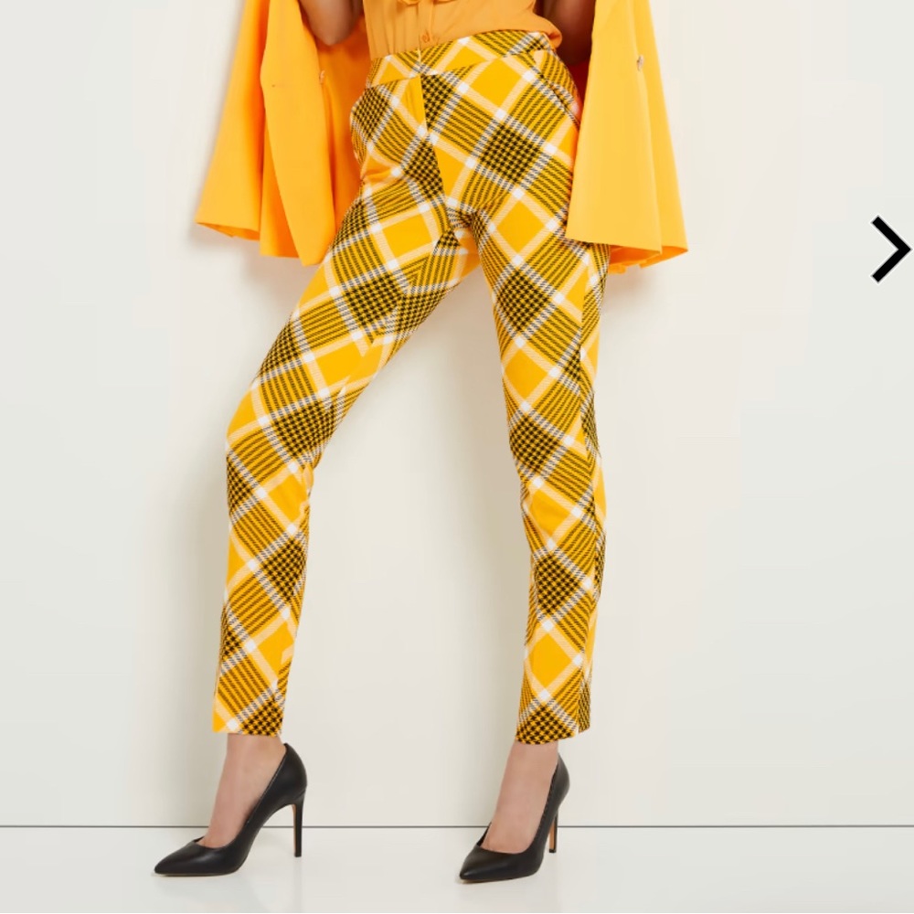 New York & Company plaid pants